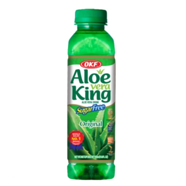 Bautura racoritoare Aloe Vera King, Fara zahar, 500ml, OKF