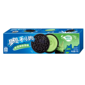 Biscuiti, aroma de inghetata de ceai verde, 97g, Oreo