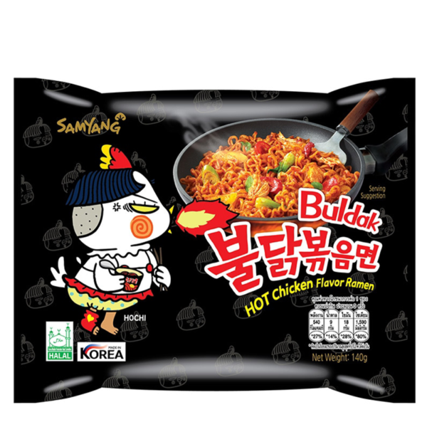 Noodles instant Buldak, Aroma pui picant, 140g, Samyang