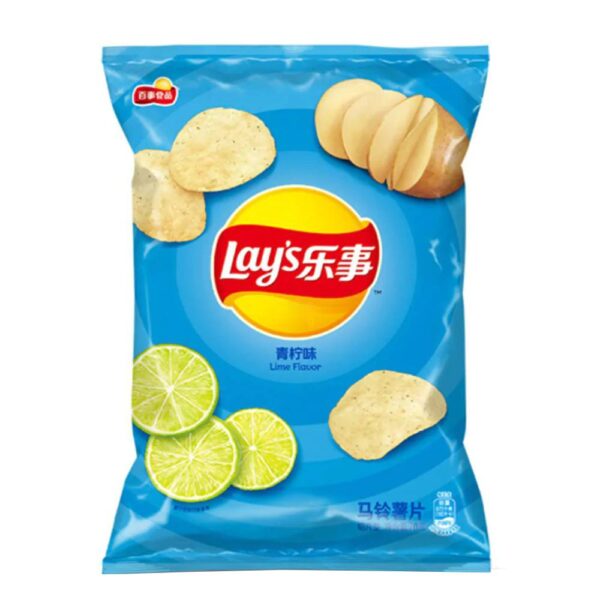 Chipsuri din cartofi, aroma de lime, 70g, Lay’s