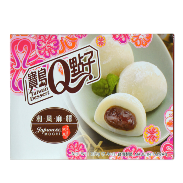 Prajituri Mochi, Aroma de Fasole Rosie, 210g, Taiwan Dessert
