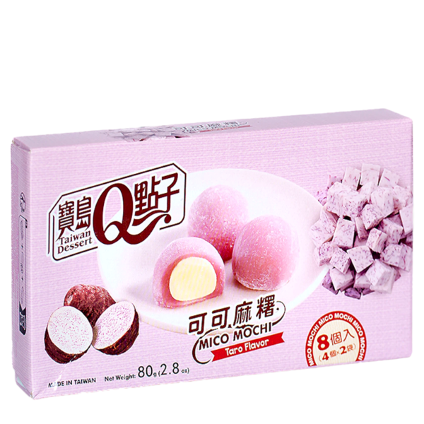 Prajituri Mochi, aroma de taro, 80g, Taiwan Dessert
