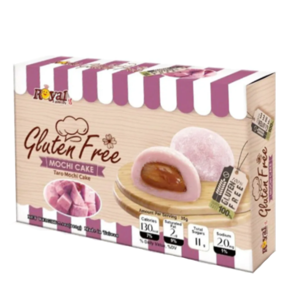 Prajituri Mochi, Fara Gluten, Aroma de Taro, 210g, Royal Family