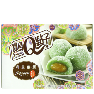 Prajituri Mochi, aroma de cocos si pandan, 210g, Taiwan Dessert