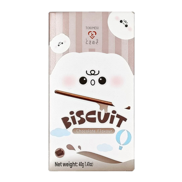 Sticksuri, invelite in crema de ciocolata, 40g, Tokimeki