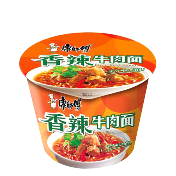 Noodles instant, cu vita picanta, 108g, KSF