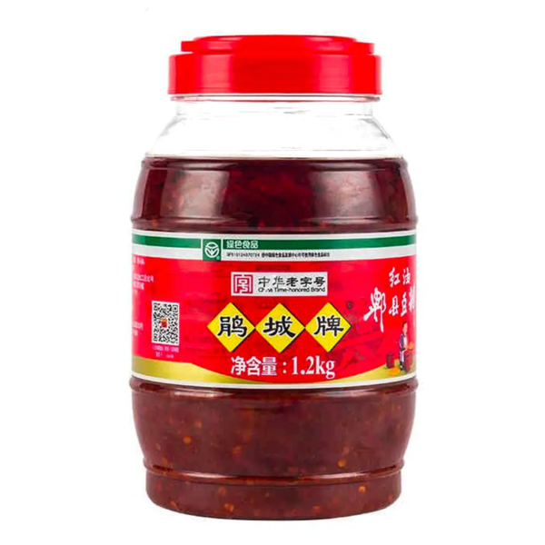 Pasta de fasole si chili, 1.2Kg, Juan Cheng