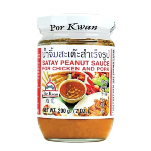 Sos Satay, din arahide, pentru porc si pui, 200g, Por Kwan