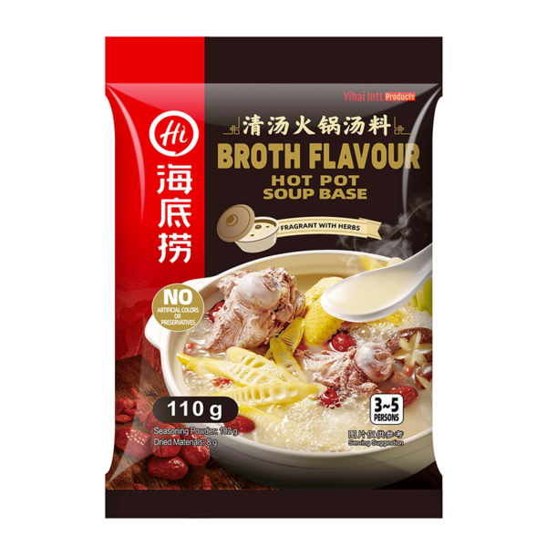 Baza pentru Hot Pot, aroma de supa, 110g, HDL