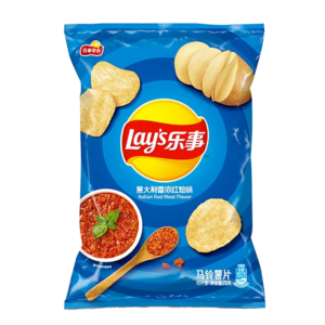 Chipsuri din cartofi, aroma de sos bolognese, 70g, Lay’s