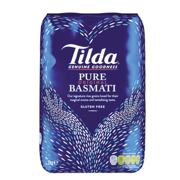 Orez basmati, fara gluten, 2Kg, Tilda