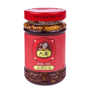 Ulei de chili, cu piper Sichuan, 220g, Liupo