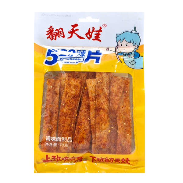 Latiao lat, snack chinezesc picant, 70g, FTW