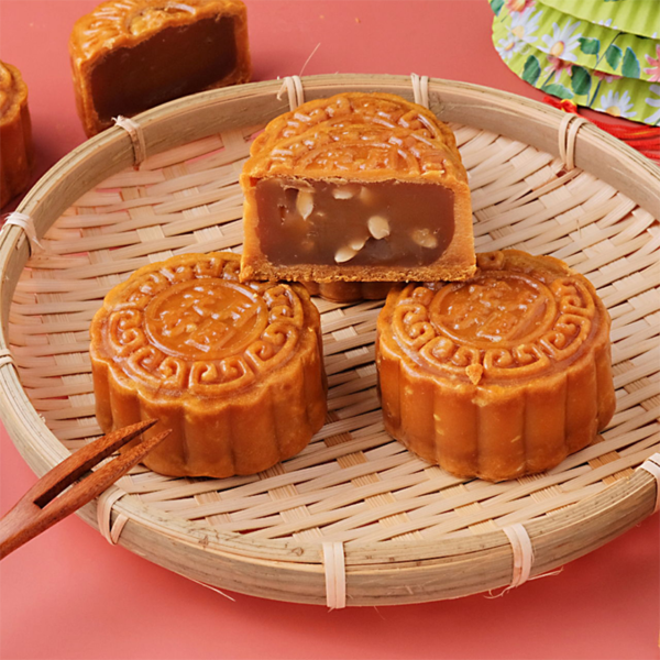 Prajituri Mooncake, desert traditional chinezesc, aroma mixta, 480g