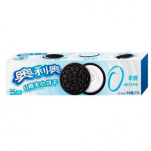 Biscuiti, crema de lapte, fara zahar, 97g, Oreo