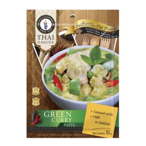 Pasta de curry verde, 50g, Thai Dancer