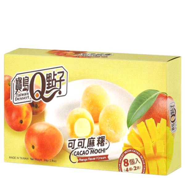 Prajituri Mochi, aroma de mango, 80g, Taiwan Dessert