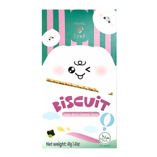 Sticksuri, aroma de alge si wasabi, 40g, Tokimeki