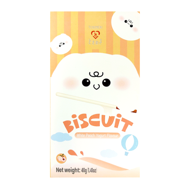 Sticksuri, aroma de piersica alba si iaurt, 40g, Tokimeki