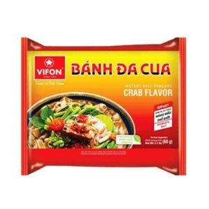 VIFON RICE NOODLE CRAB FLAVOR BAN H DA CUA 60G